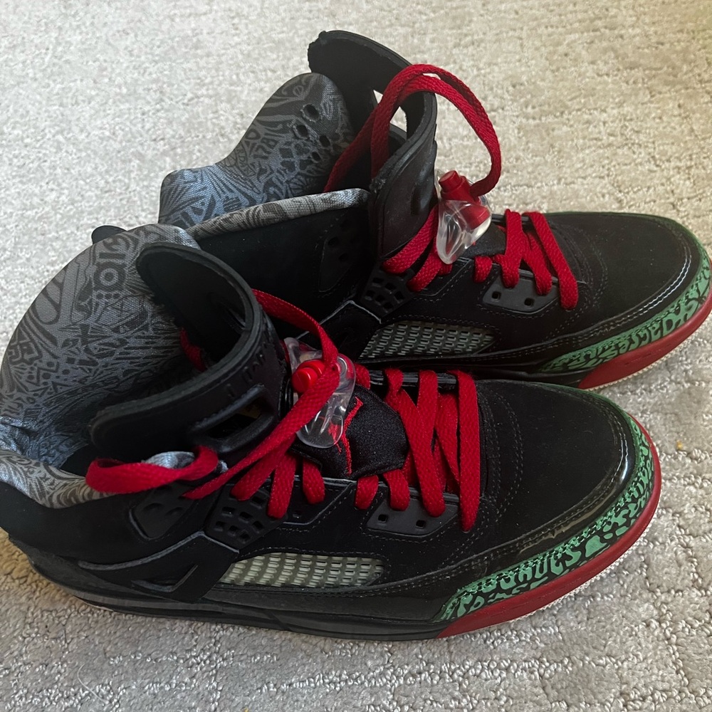 Nike Jordan Spizike high Men’s 8.5 Black Varsity Red 2017